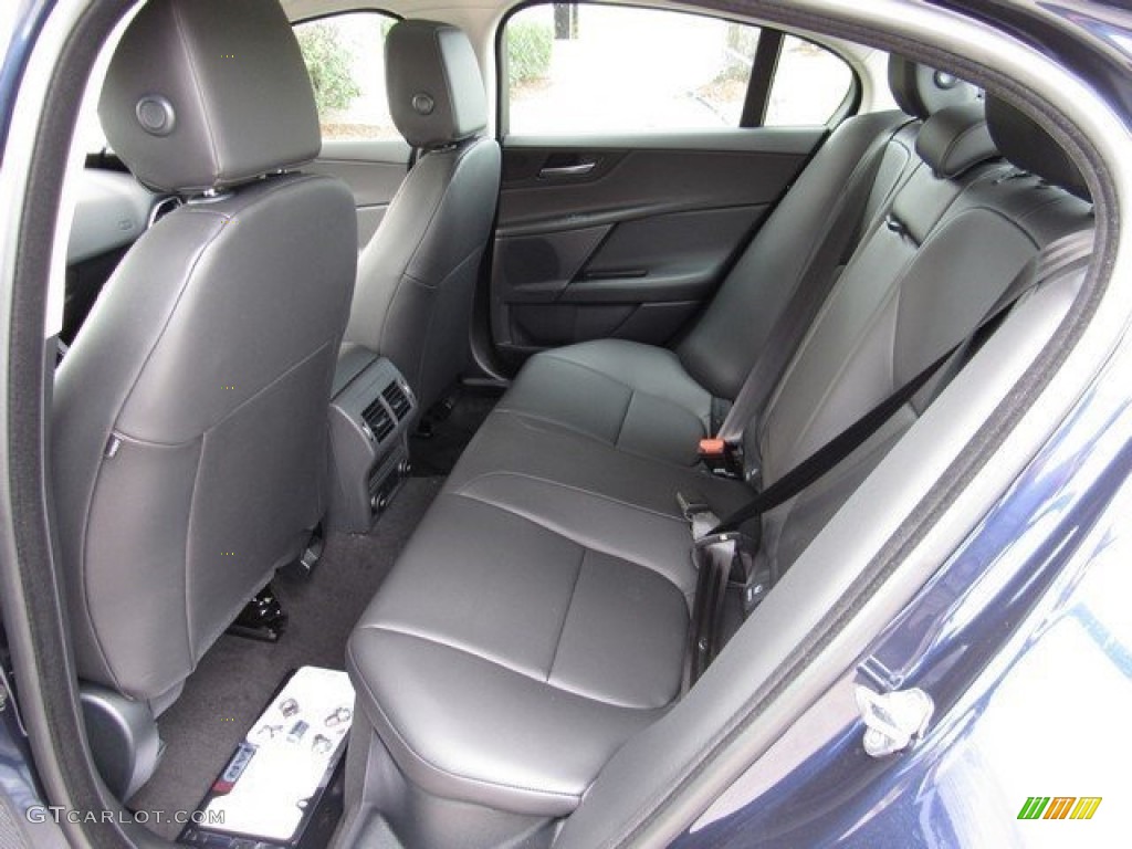 2017 XE 35t Premium - Dark Sapphire Blue / Jet photo #5