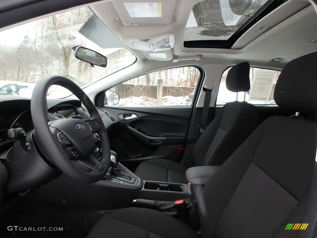 2018 Focus SEL Hatch - Blue Metallic / Charcoal Black photo #11