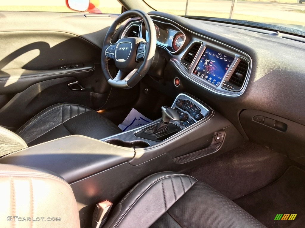 Black Interior 2017 Dodge Challenger SRT Hellcat Photo #124685877