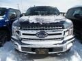 2018 Blue Jeans Ford F150 XLT SuperCab 4x4  photo #2