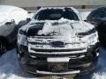 2018 Shadow Black Ford Explorer XLT 4WD  photo #2