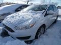 2018 Oxford White Ford Focus SE Sedan  photo #1