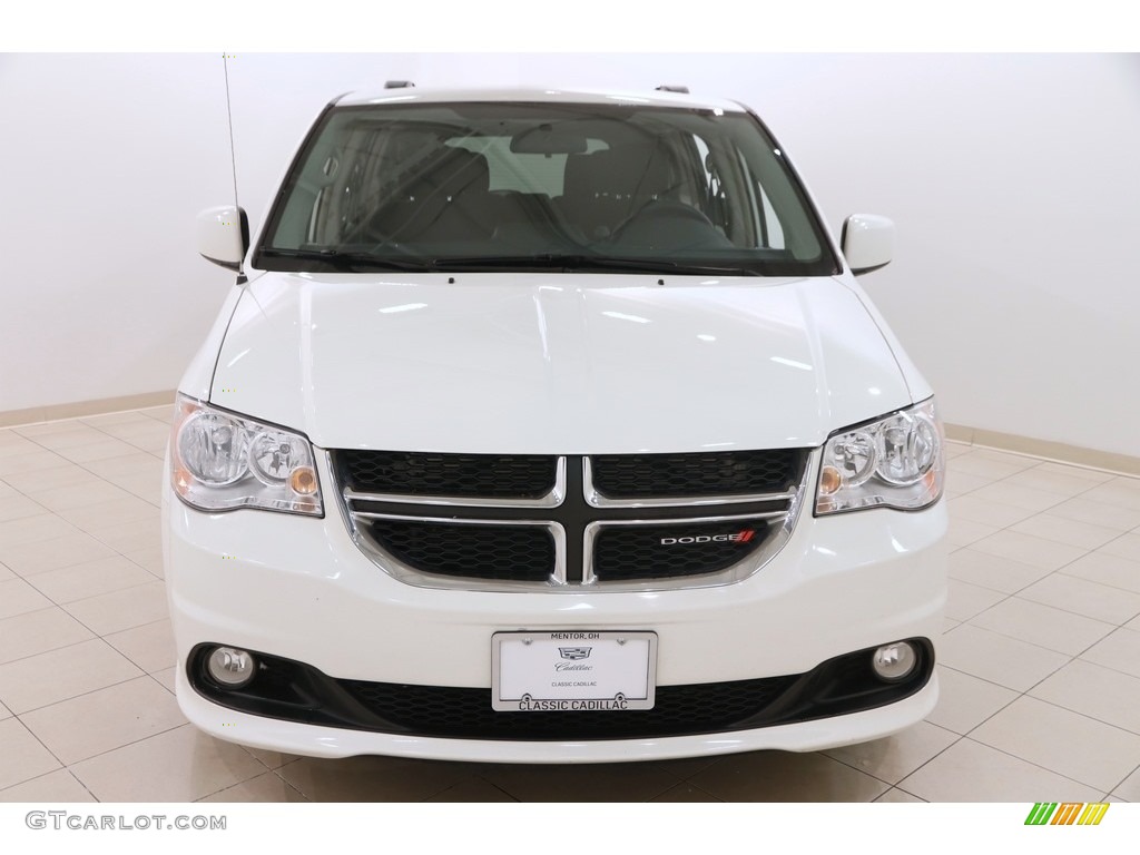 2013 Grand Caravan Crew - Stone White / Black/Light Graystone photo #2