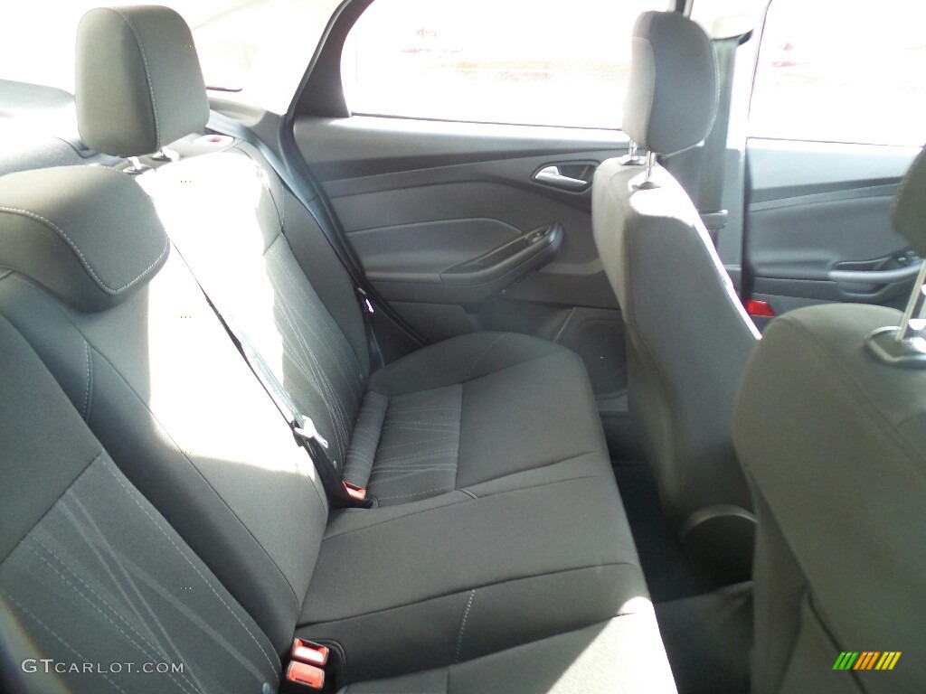 2018 Focus SEL Sedan - Blue Metallic / Charcoal Black photo #5