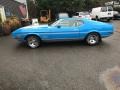 1972 Grabber Blue Ford Mustang Mach 1 Coupe  photo #2