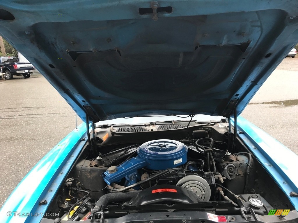1972 Mustang Mach 1 Coupe - Grabber Blue / Fawn photo #23