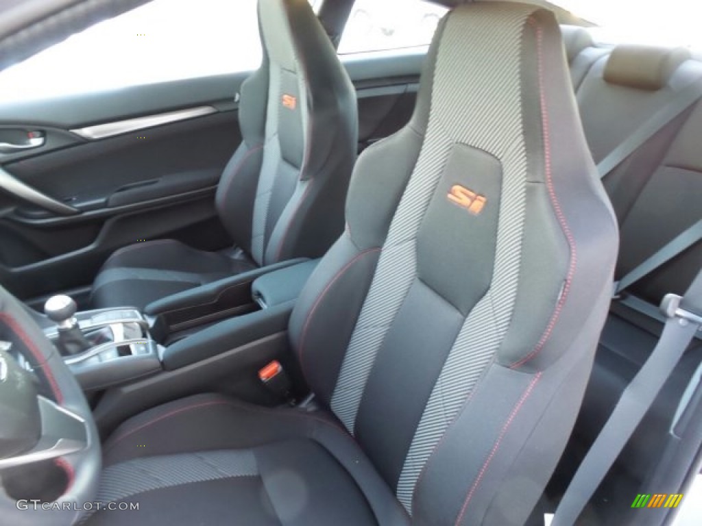 2018 Honda Civic Si Coupe Front Seat Photo #124690299