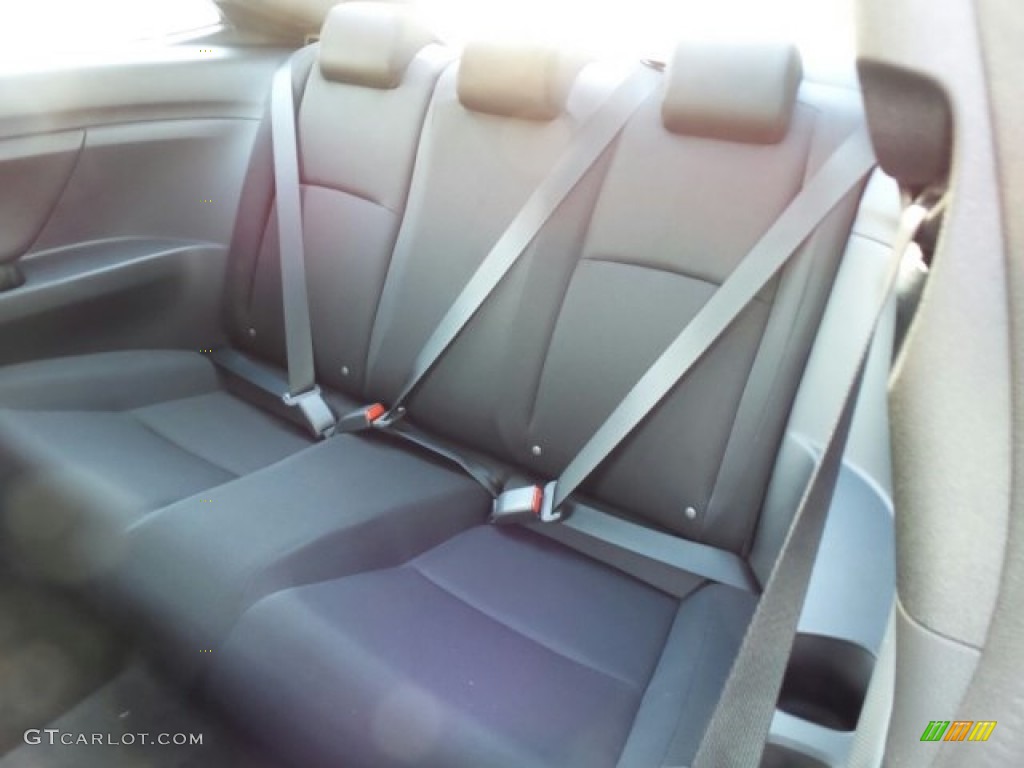 Black Interior 2018 Honda Civic Si Coupe Photo #124690317