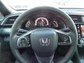 Black 2018 Honda Civic Si Coupe Steering Wheel