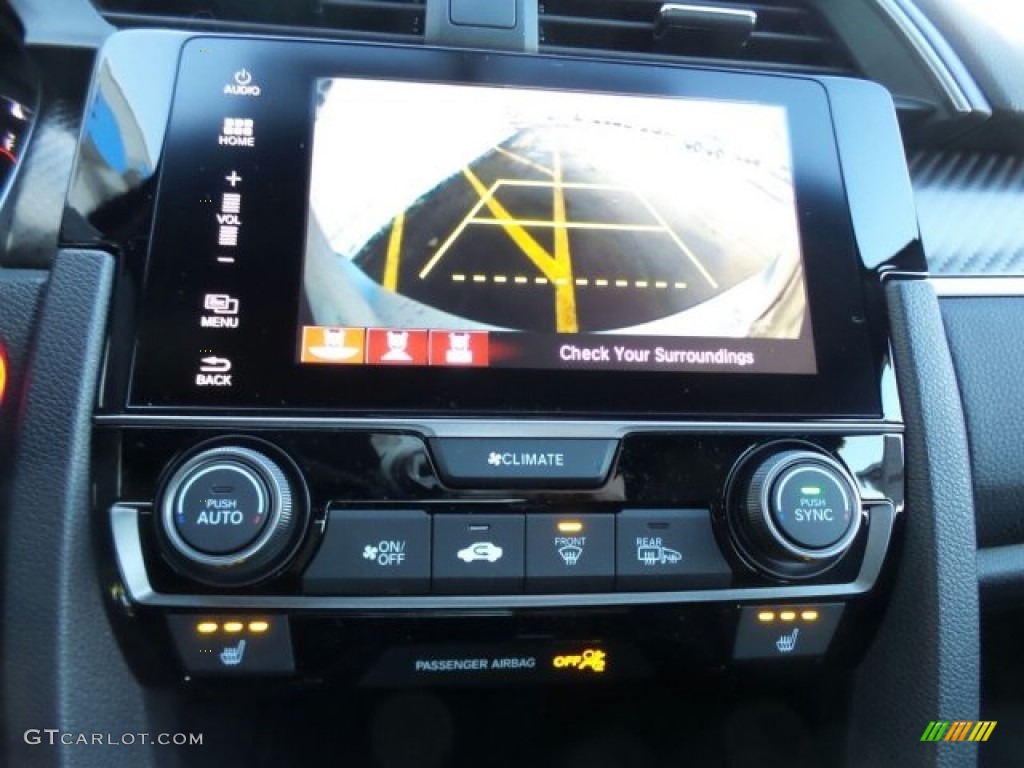 2018 Honda Civic Si Coupe Controls Photos