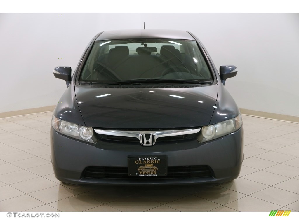 2008 Civic Hybrid Sedan - Magnetic Pearl / Blue photo #2
