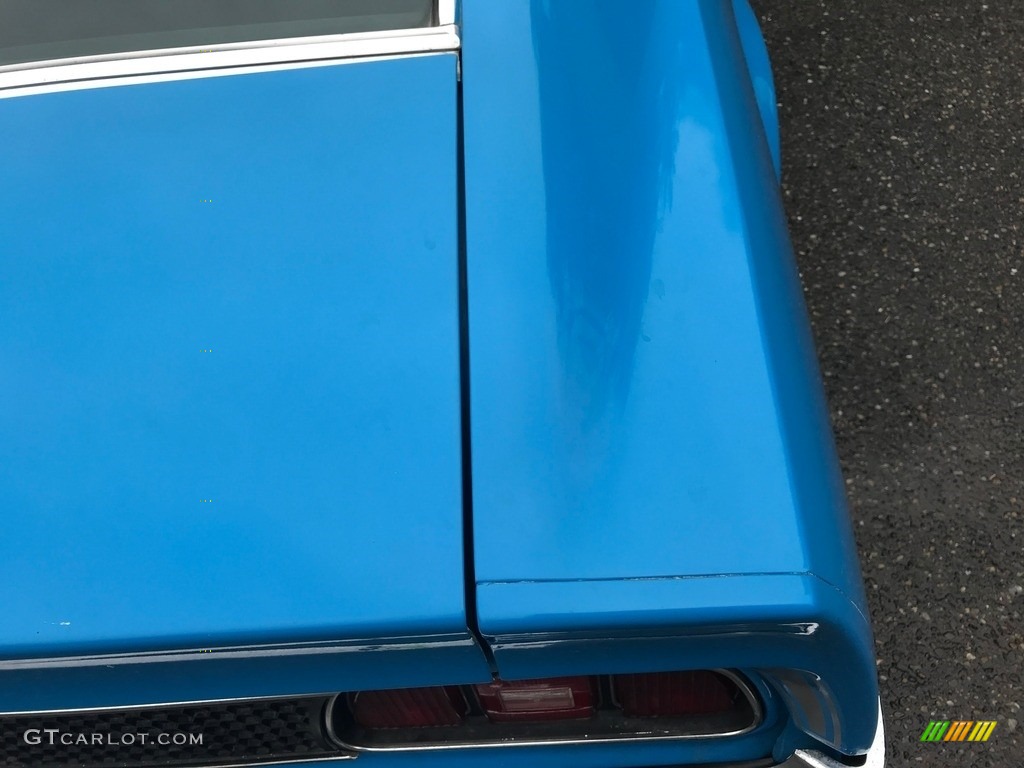 1972 Mustang Mach 1 Coupe - Grabber Blue / Fawn photo #50
