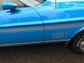 1972 Grabber Blue Ford Mustang Mach 1 Coupe  photo #67