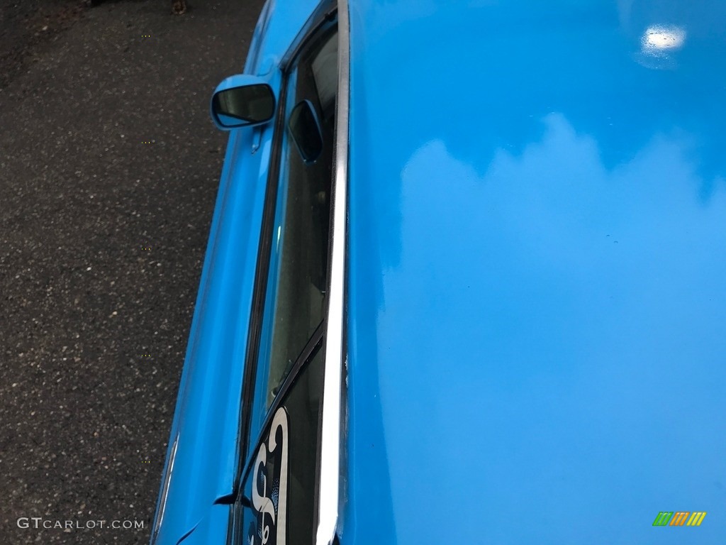 1972 Mustang Mach 1 Coupe - Grabber Blue / Fawn photo #73