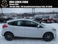 2018 Oxford White Ford Focus SEL Hatch  photo #1