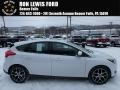 Oxford White 2018 Ford Focus SEL Hatch