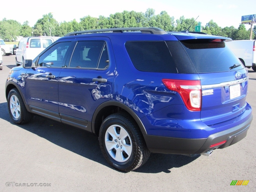 2013 Explorer 4WD - Deep Impact Blue Metallic / Medium Light Stone photo #12