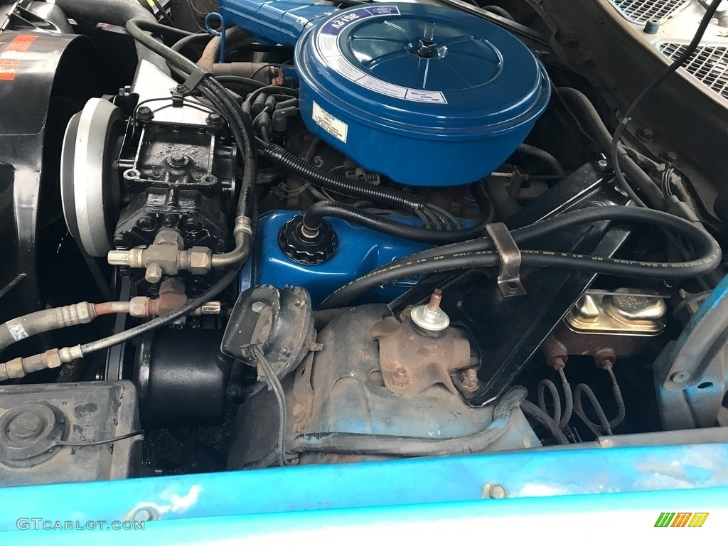 1972 Mustang Mach 1 Coupe - Grabber Blue / Fawn photo #100