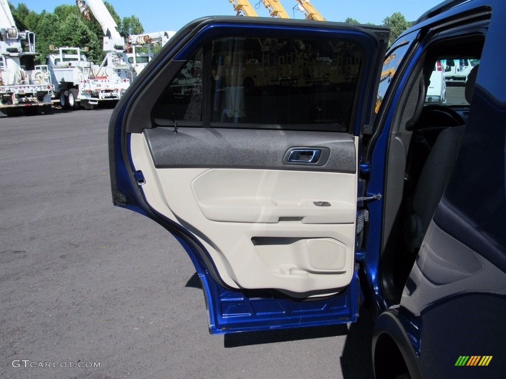 2013 Explorer 4WD - Deep Impact Blue Metallic / Medium Light Stone photo #36