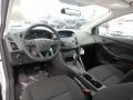 Charcoal Black 2018 Ford Focus S Sedan Interior Color