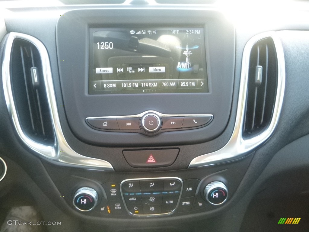 2018 Equinox LT AWD - Mosaic Black Metallic / Jet Black photo #17