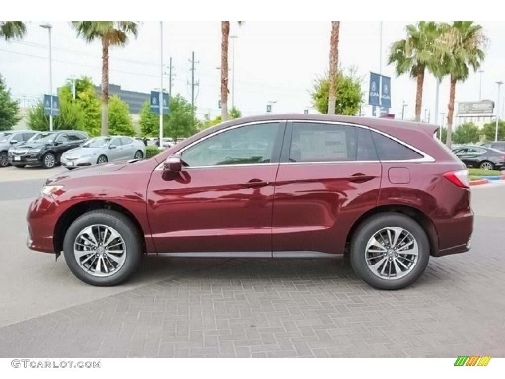 2018 RDX FWD Advance - Basque Red Pearl II / Parchment photo #4