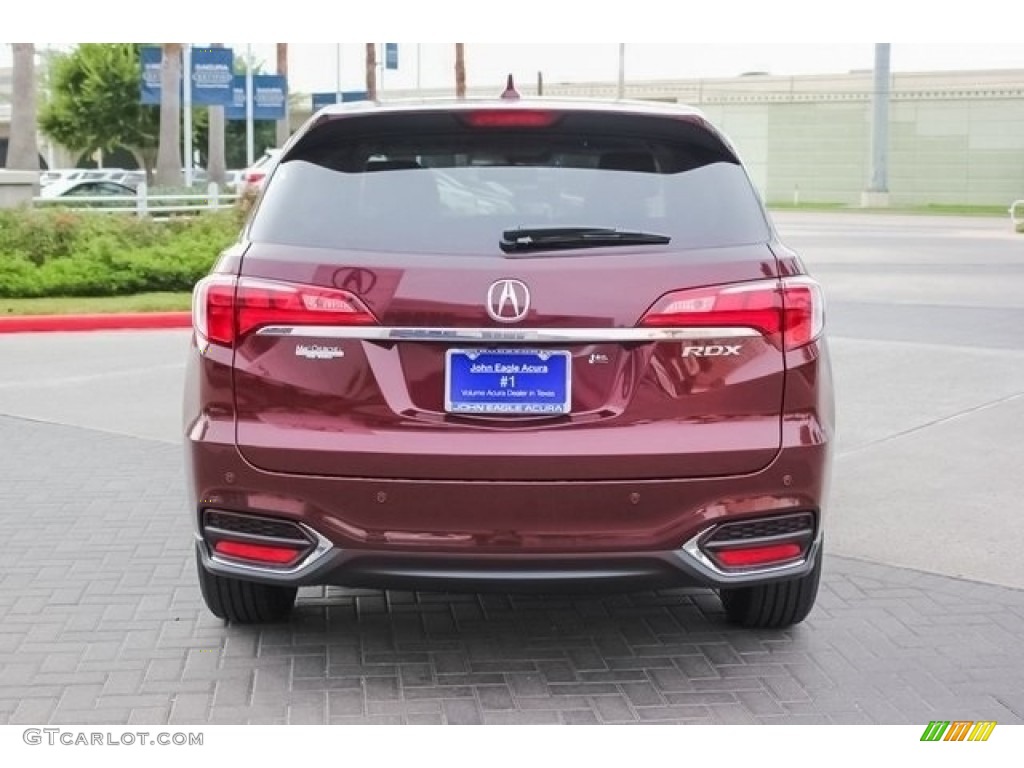 2018 RDX FWD Advance - Basque Red Pearl II / Parchment photo #6