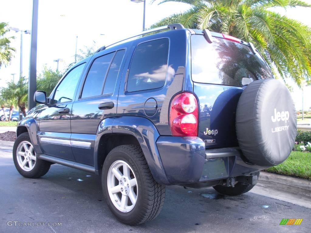 2007 Liberty Limited - Midnight Blue Pearl / Medium Slate Gray photo #8