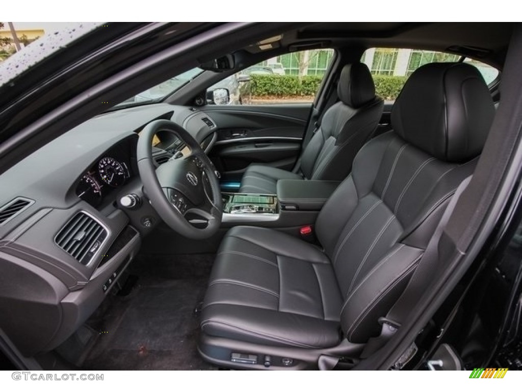 Ebony Interior 2018 Acura RLX Technology Photo #124699005