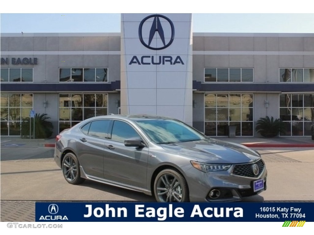 Modern Steel Metallic Acura TLX