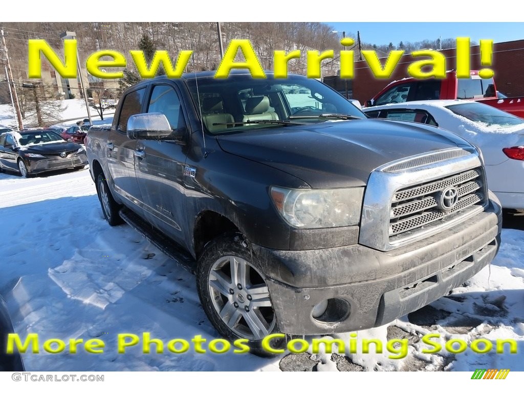 2008 Tundra Limited CrewMax 4x4 - Silver Sky Metallic / Beige photo #1