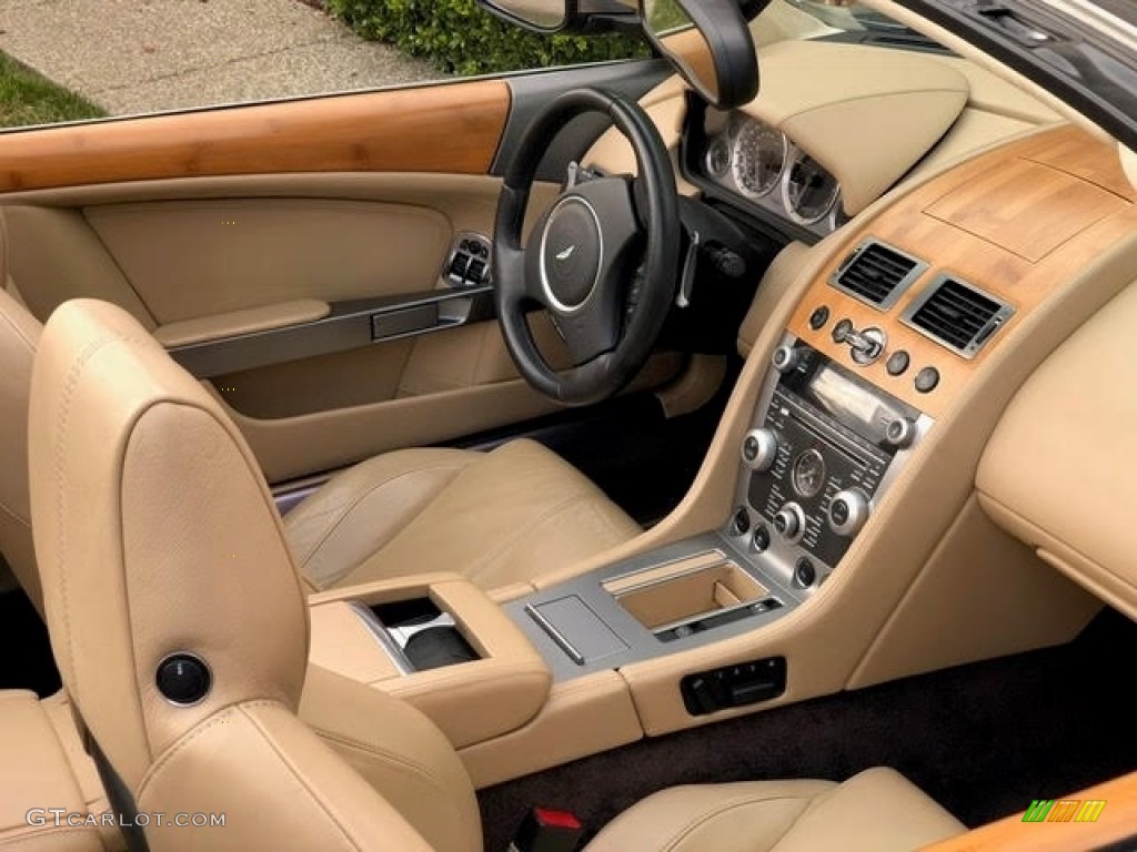 2009 DB9 Volante - Tungsten Silver / Sandstorm photo #10