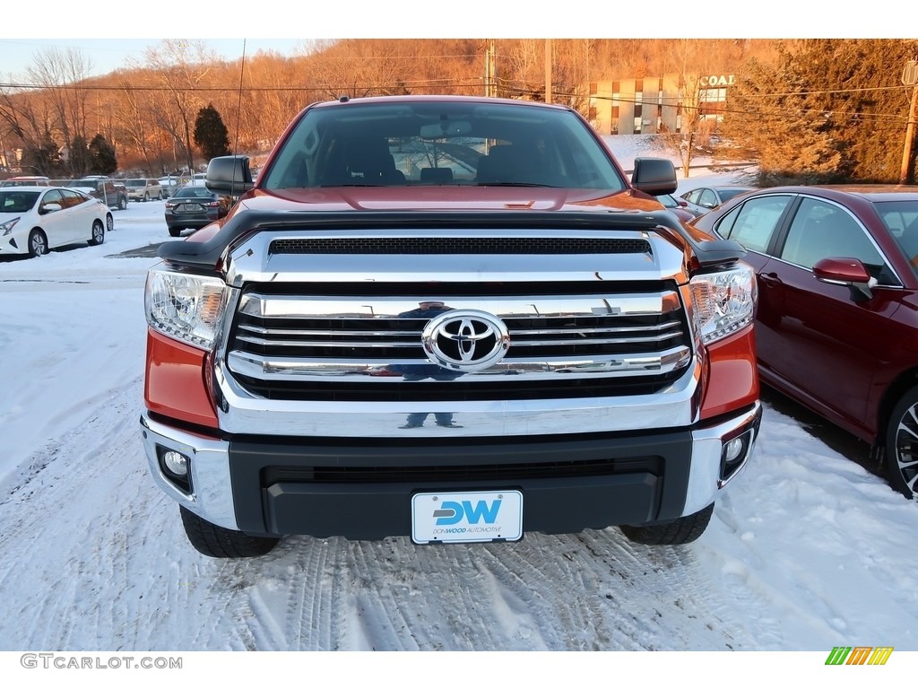 2016 Tundra SR5 CrewMax 4x4 - Radiant Red / Black photo #2