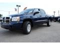 2006 Patriot Blue Pearl Dodge Dakota SLT Quad Cab 4x4  photo #16