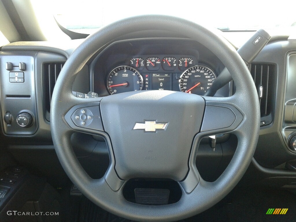 2018 Silverado 1500 Custom Crew Cab - Summit White / Dark Ash/Jet Black photo #14