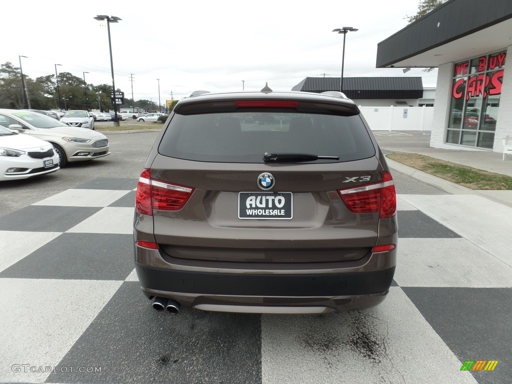 2014 X3 xDrive28i - Sparkling Bronze Metallic / Sand Beige photo #4