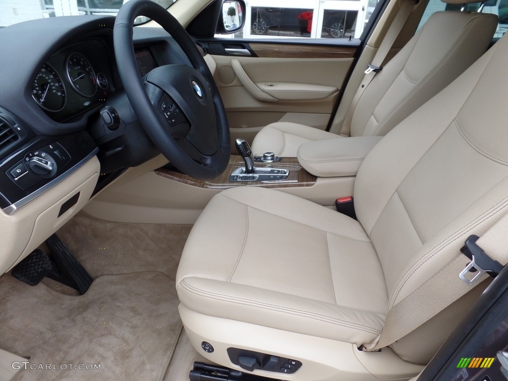 2014 X3 xDrive28i - Sparkling Bronze Metallic / Sand Beige photo #10