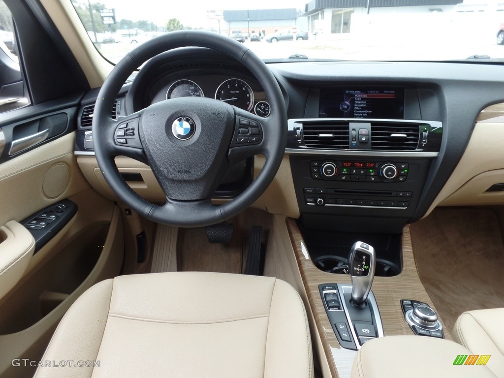 2014 X3 xDrive28i - Sparkling Bronze Metallic / Sand Beige photo #15