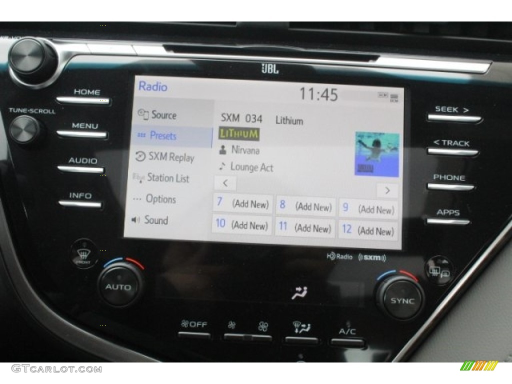 2018 Camry XLE V6 - Predawn Gray Mica / Ash photo #16