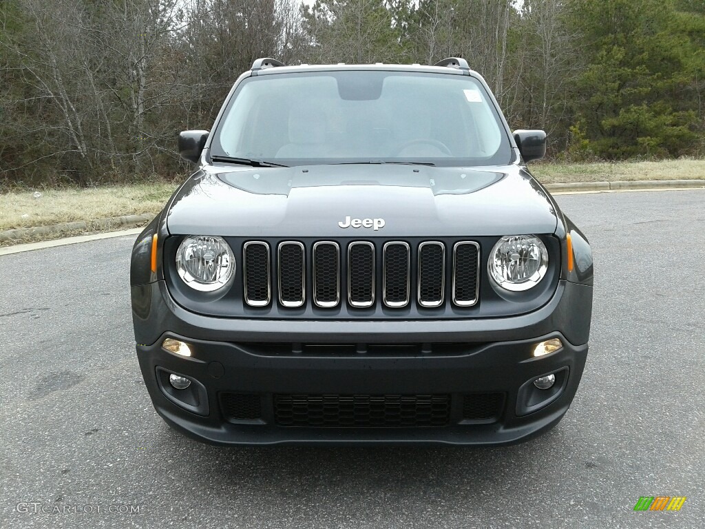 2017 Renegade Latitude - Granite Crystal Metallic / Black photo #3