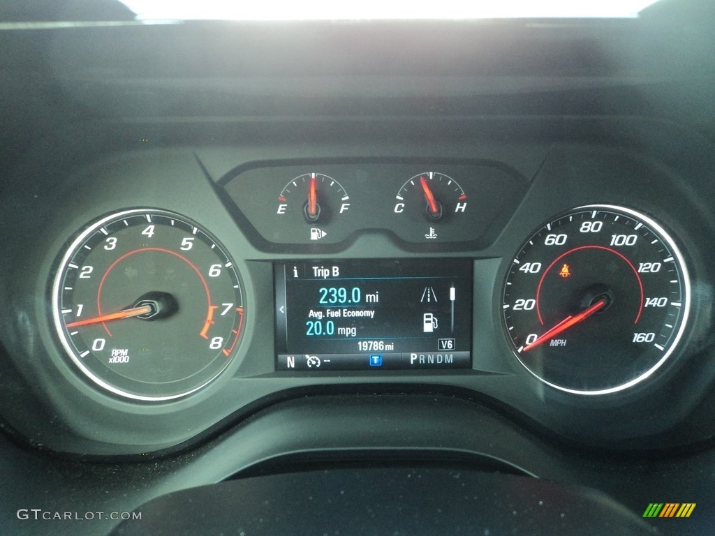2017 Chevrolet Camaro LT Convertible Gauges Photo #124705075