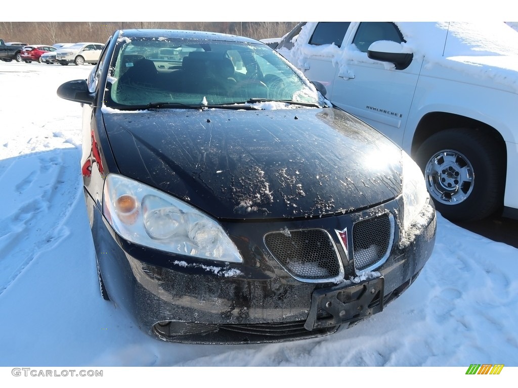 2007 G6 V6 Sedan - Black / Ebony photo #2
