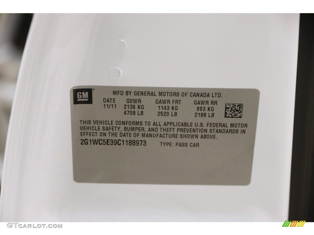 2012 Impala LTZ - Summit White / Neutral photo #16