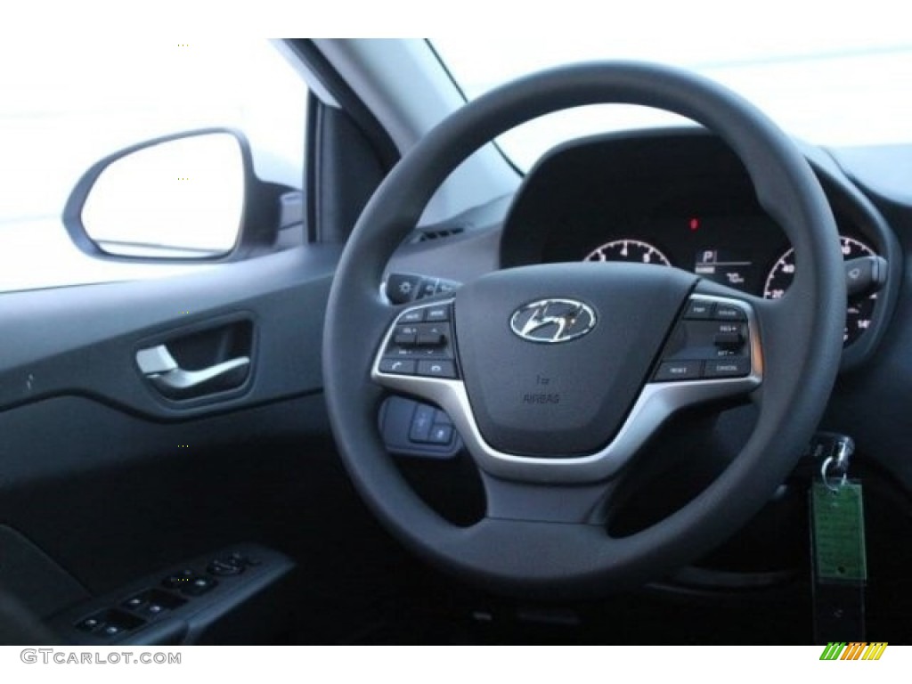 2018 Hyundai Accent SE Steering Wheel Photos