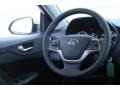 Black Steering Wheel Photo for 2018 Hyundai Accent #124706644