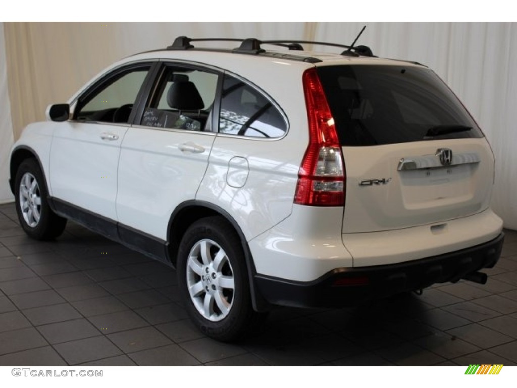 2009 CR-V EX-L 4WD - Taffeta White / Gray photo #6