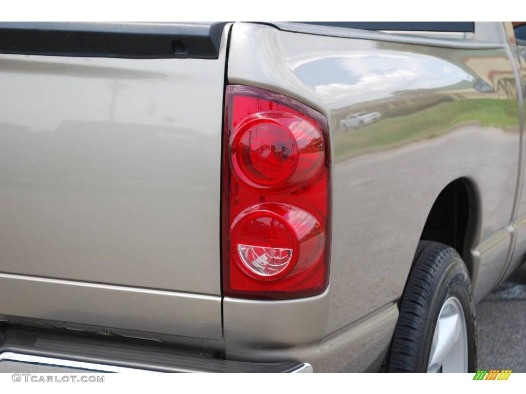 2008 Ram 1500 Big Horn Edition Quad Cab - Light Khaki Metallic / Khaki photo #6