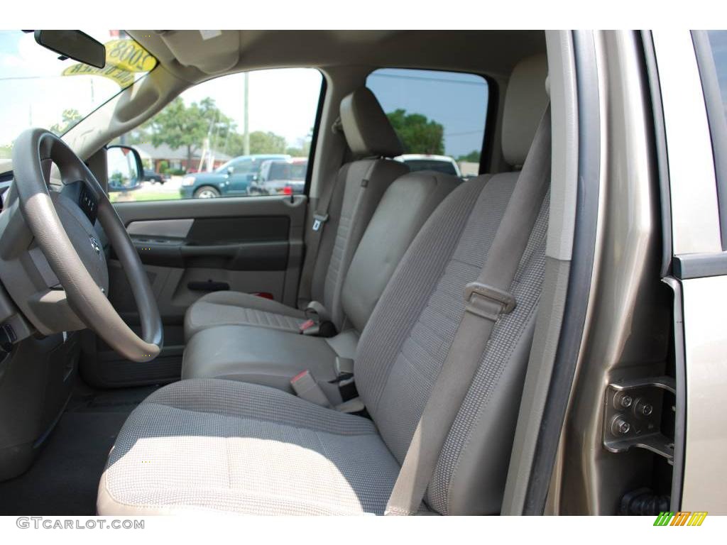 2008 Ram 1500 Big Horn Edition Quad Cab - Light Khaki Metallic / Khaki photo #15