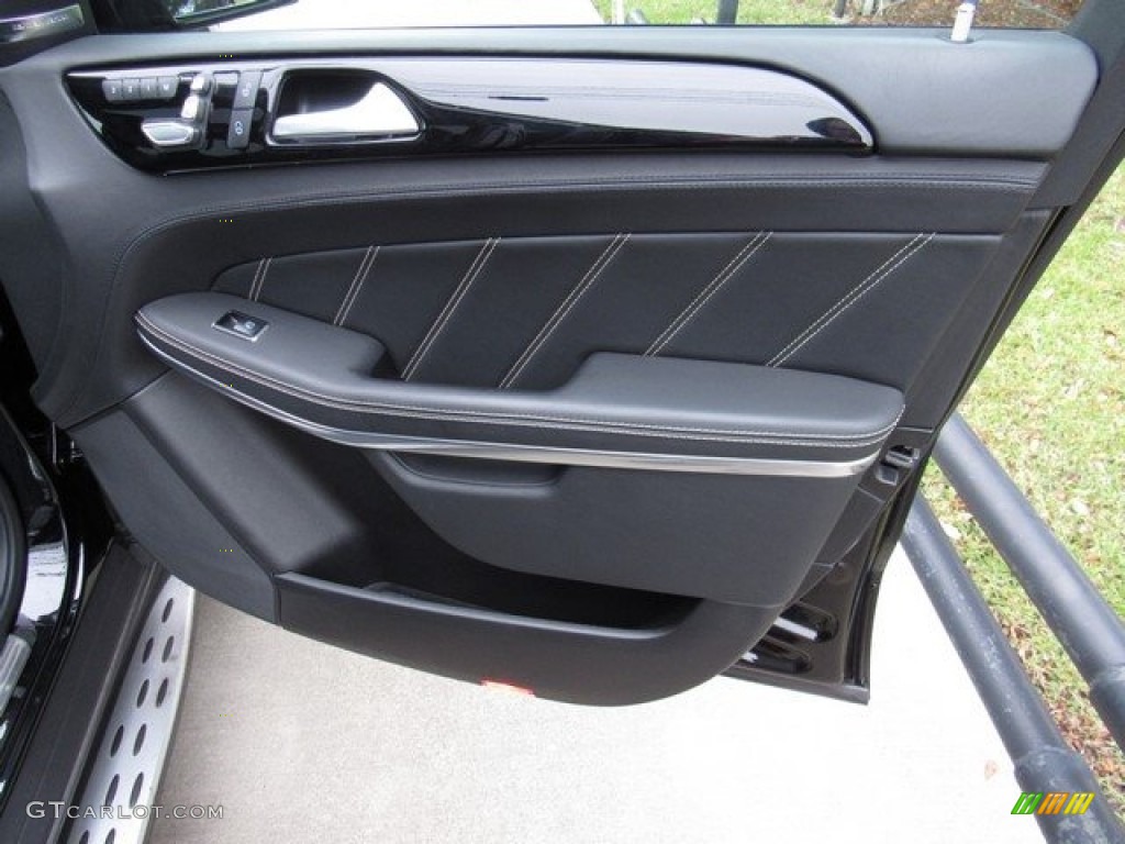 2017 Mercedes-Benz GLS 63 AMG 4Matic Black Door Panel Photo #124709984