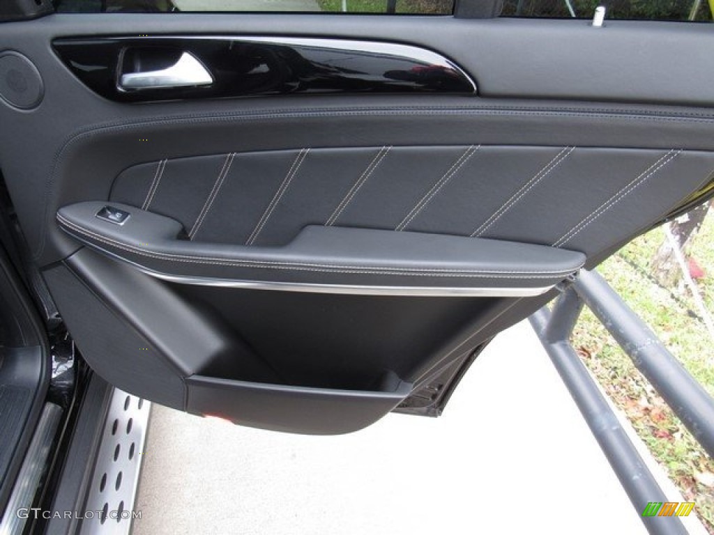 2017 Mercedes-Benz GLS 63 AMG 4Matic Black Door Panel Photo #124710019
